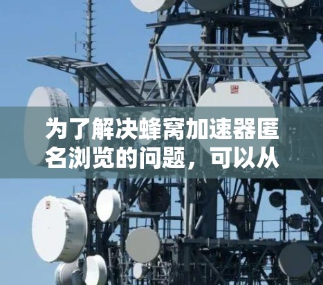 为了解决蜂窝加速器匿名浏览的问题，可以从以下几个方面进行排查和解决