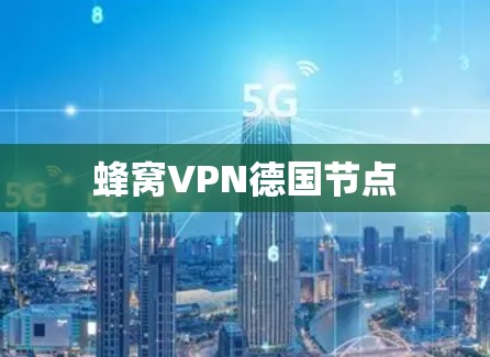 蜂窝VPN德国节点