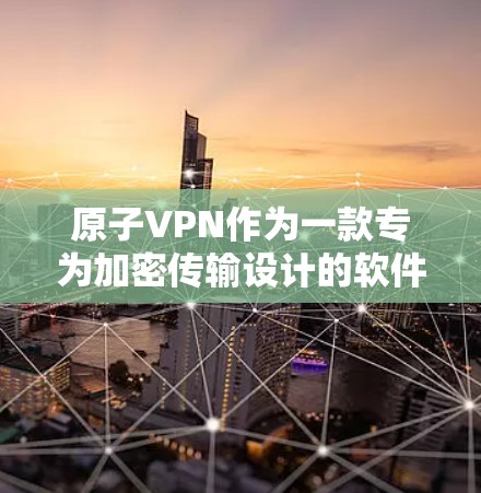 原子VPN作为一款专为加密传输设计的软件，具有以下特点