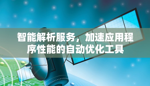 智能解析服务,加速应用程序性能的自动优化工具 智能解析服务,加速应用程序性能的自动优化工具