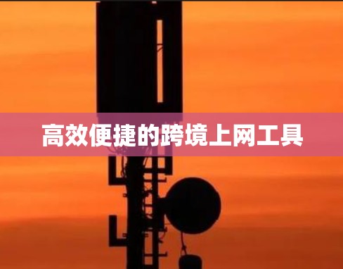 高效便捷的跨境上网工具 高效便捷的跨境上网工具
