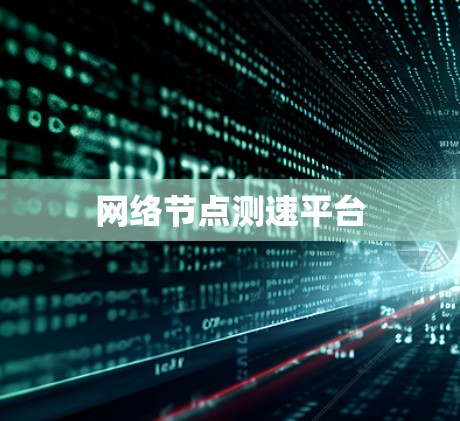 网络节点测速平台 网络节点测速平台