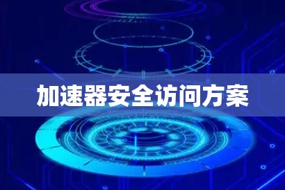 加速器安全访问方案 加速器安全访问方案