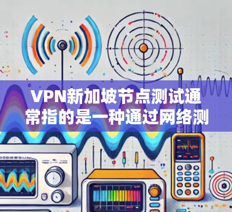 VPN新加坡节点测试通常指的是一种通过网络测试来验证VPN服务器连接是否稳定、可靠以及安全的测试过程。以下是一些可能涉及的内容和步骤 VPN新加坡节点测试通常指的是一种通过网络测试来验证VPN服务器连接是否稳定、可靠以及安全的测试过程。以下是一些可能涉及的内容和步骤