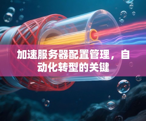 加速服务器配置管理,自动化转型的关键 加速服务器配置管理,自动化转型的关键