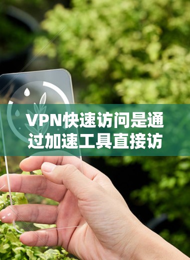 VPN快速访问是通过加速工具直接访问外部网络服务的技术，以节省时间和空间。以下是关于VPN快速访问服务的详细指南