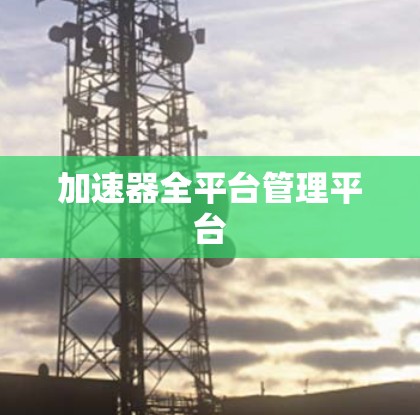 加速器全平台管理平台
