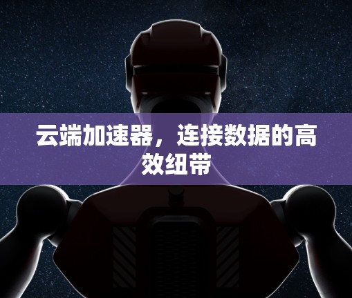 云端加速器,连接数据的高效纽带 云端加速器,连接数据的高效纽带