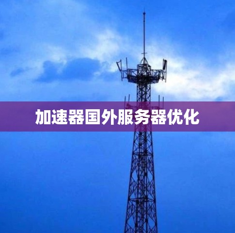 加速器国外服务器优化 加速器国外服务器优化