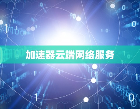 加速器云端网络服务