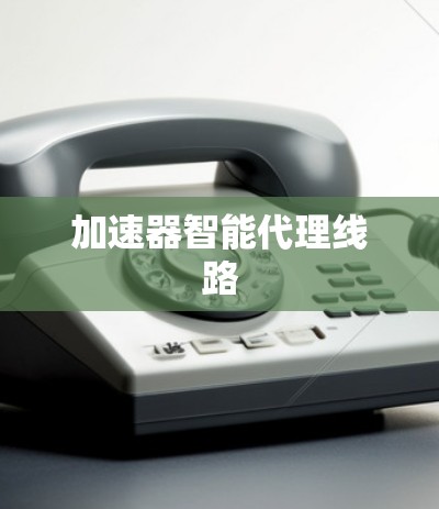 加速器智能代理线路 加速器智能代理线路