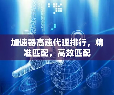 加速器高速代理排行,精准匹配,高效匹配 加速器高速代理排行,精准匹配,高效匹配