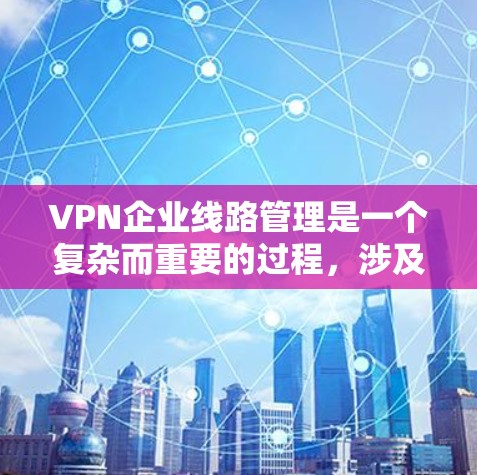 VPN企业线路管理是一个复杂而重要的过程，涉及多方面的因素，以下是对该主题的详细总结和分析