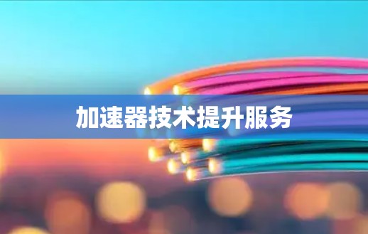 加速器技术提升服务 加速器技术提升服务