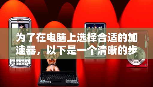 为了在电脑上选择合适的加速器，以下是一个清晰的步骤指南