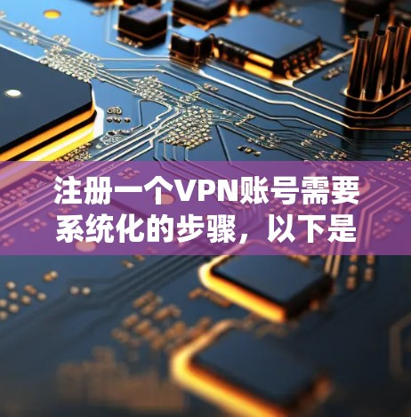 注册一个VPN账号需要系统化的步骤,以下是详细的指南 注册一个VPN账号需要系统化的步骤,以下是详细的指南