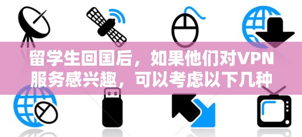 留学生回国后，如果他们对VPN服务感兴趣，可以考虑以下几种可靠VPN环境或工具，以帮助他们保持安全和隐私。以下是一些推荐的 VPN 环境或服务，适用于留学生回国后的使用