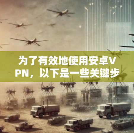 为了有效地使用安卓VPN,以下是一些关键步骤和方法,帮助你实现最佳的网络加速 为了有效地使用安卓VPN,以下是一些关键步骤和方法,帮助你实现最佳的网络加速