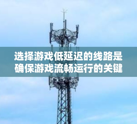 选择游戏低延迟的线路是确保游戏流畅运行的关键。以下是详细的步骤和建议