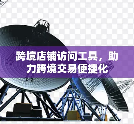 跨境店铺访问工具，助力跨境交易便捷化