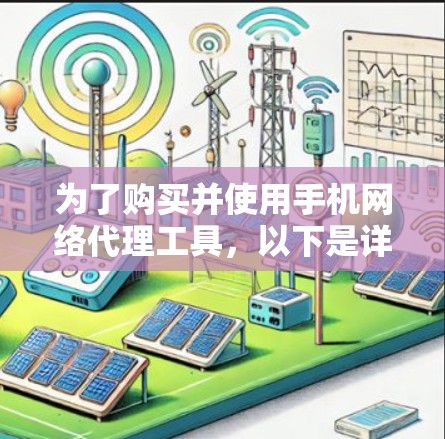 为了购买并使用手机网络代理工具，以下是详细的步骤指南