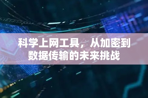科学上网工具,从加密到数据传输的未来挑战 科学上网工具,从加密到数据传输的未来挑战