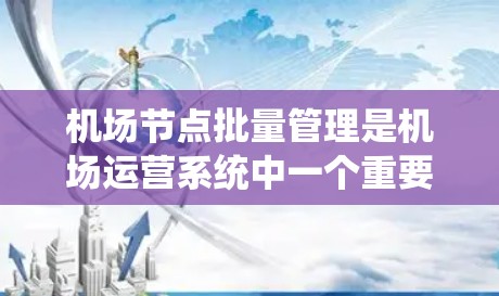 机场节点批量管理是机场运营系统中一个重要的功能,用于管理机场控制点(nodes)的批量操作,通常包括维护、调度、监控和设备管理等功能。以下是机场节点批量管理的主要功能模块和操作步骤 机场节点批量管理是机场运营系统中一个重要的功能,用于管理机场控制点(nodes)的批量操作,通常包括维护、调度、监控和设备管理等功能。以下是机场节点批量管理的主要功能模块和操作步骤