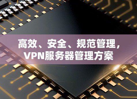 高效、安全、规范管理,VPN服务器管理方案 高效、安全、规范管理,VPN服务器管理方案