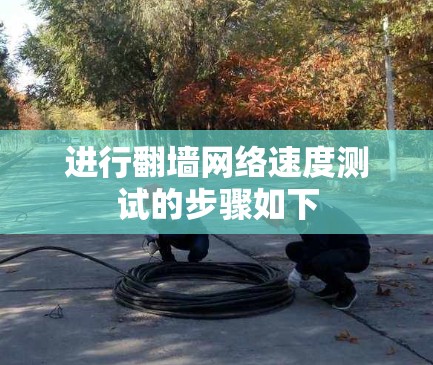 进行翻墙网络速度测试的步骤如下