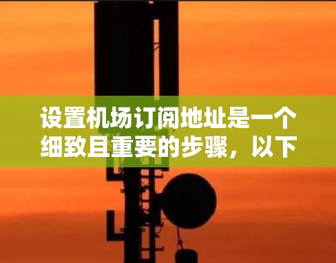 设置机场订阅地址是一个细致且重要的步骤,以下是详细的指南 设置机场订阅地址是一个细致且重要的步骤,以下是详细的指南