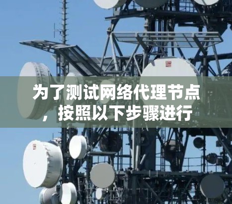 为了测试网络代理节点,按照以下步骤进行 为了测试网络代理节点,按照以下步骤进行