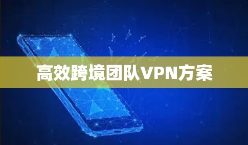 高效跨境团队VPN方案 高效跨境团队VPN方案