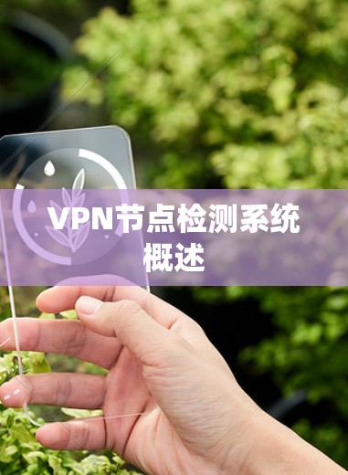 VPN节点检测系统概述 VPN节点检测系统概述