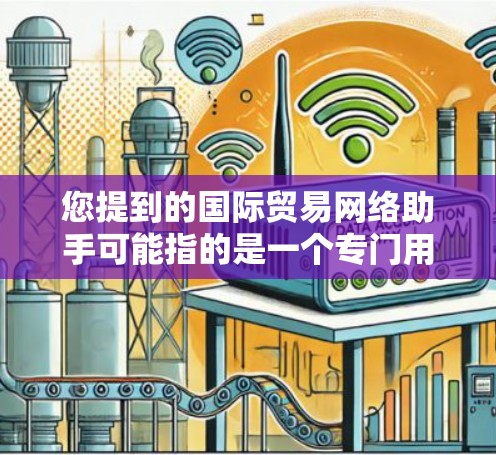 您提到的国际贸易网络助手可能指的是一个专门用于处理国际贸易相关问题的网络服务或工具。以下是一些可能的解决方案或功能,以帮助您处理国际贸易相关任务 您提到的国际贸易网络助手可能指的是一个专门用于处理国际贸易相关问题的网络服务或工具。以下是一些可能的解决方案或功能,以帮助您处理国际贸易相关任务