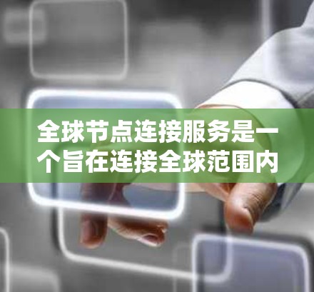 全球节点连接服务是一个旨在连接全球范围内的节点的网络服务，广泛应用于存储、管理、访问和共享大规模数据和资源。以下是该服务的详细分析