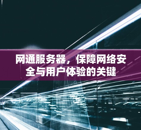 网通服务器,保障网络安全与用户体验的关键 网通服务器,保障网络安全与用户体验的关键