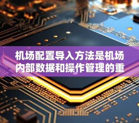 机场配置导入方法是机场内部数据和操作管理的重要组成部分，允许不同设备和角色之间的数据和操作协调。以下是对机场配置导入方法的详细说明