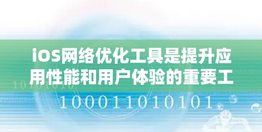 iOS网络优化工具是提升应用性能和用户体验的重要工具，每个工具都有其独特的优势和适用场景。以下是详细的分析和总结