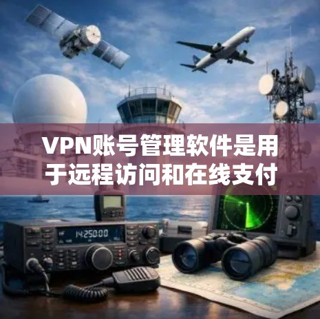 VPN账号管理软件是用于远程访问和在线支付等服务的工具，主要功能包括权限管理、封杀、审计等。以下是这些软件的详细介绍