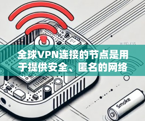 全球VPN连接的节点是用于提供安全、匿名的网络连接的服务器和网络。这些节点在不同国家和地区提供服务，包括国内、国外、全球性的网络和特定组织控制的服务器。以下是对这些节点的系统性整理