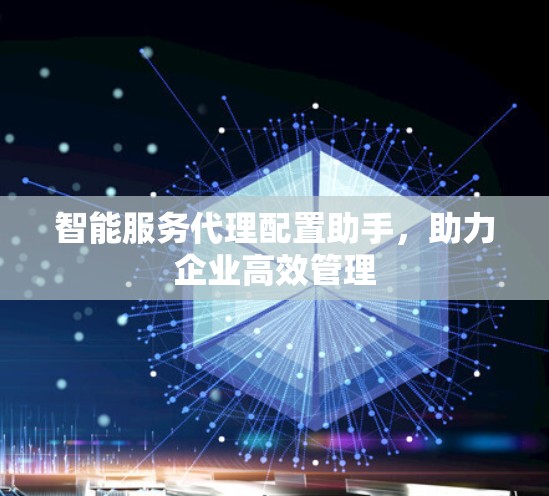 智能服务代理配置助手，助力企业高效管理