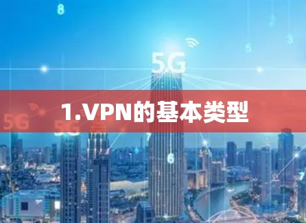 1.VPN的基本类型