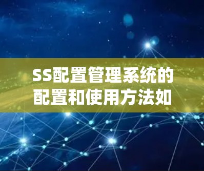 SS配置管理系统的配置和使用方法如下