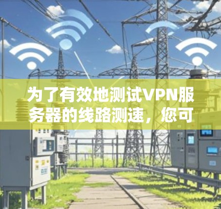 为了有效地测试VPN服务器的线路测速，您可以按照以下步骤进行