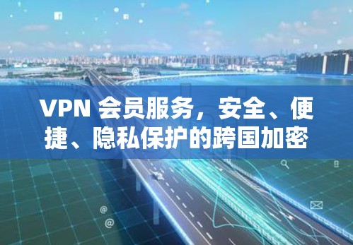 VPN 会员服务，安全、便捷、隐私保护的跨国加密