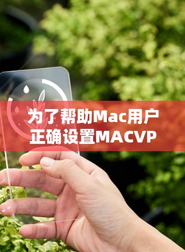 为了帮助Mac用户正确设置MACVPN，以下是一个逐步指南