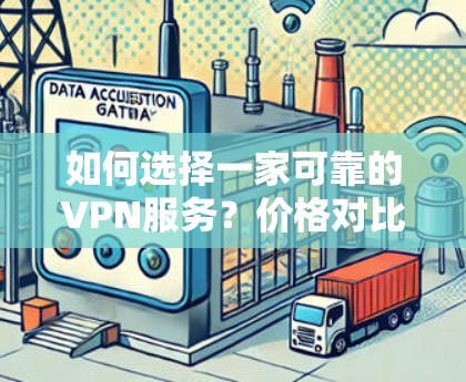 如何选择一家可靠的VPN服务?价格对比指南 如何选择一家可靠的VPN服务?价格对比指南