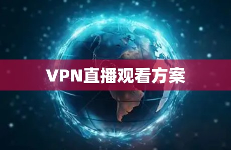 VPN直播观看方案