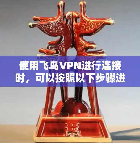 使用飞鸟VPN进行连接时，可以按照以下步骤进行