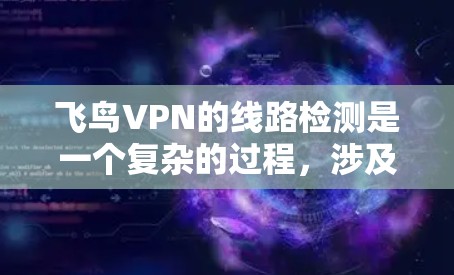 飞鸟VPN的线路检测是一个复杂的过程，涉及多个步骤和技术。以下是一个逐步的指南，帮助您进行飞鸟VPN线路检测